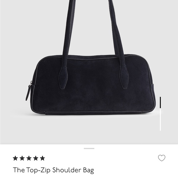 Madewell The Top Zip Suede Shoulder Bag - Picture 4 of 6